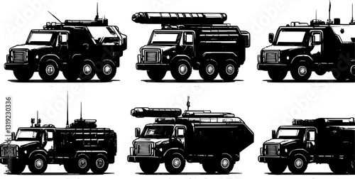 Modern missile icon isolated vector on white background

