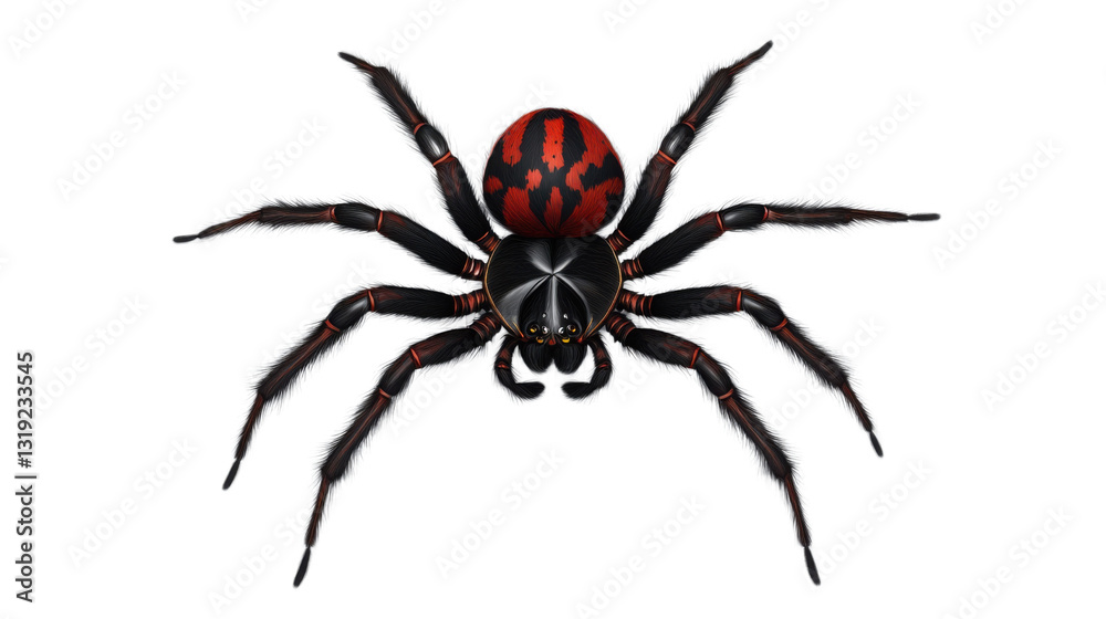 Obraz premium spider isolated on white