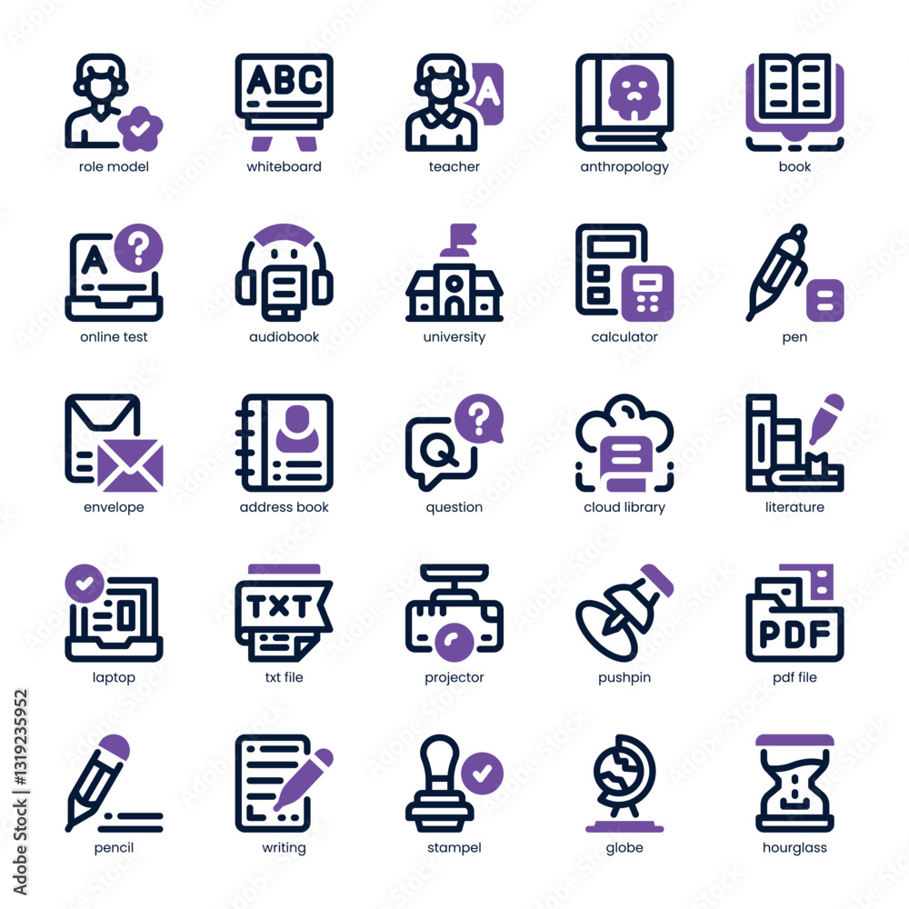 Student Resources Icon pack for your website, mobile, presentation, and logo design. Student Resources Icon dual tone design. Vector graphics illustration and editable stroke. Student Resources Icon pack for your website, mobile, presentation, and logo design. Student Resources Icon dual tone design. Vector graphics illustration and editable stroke.