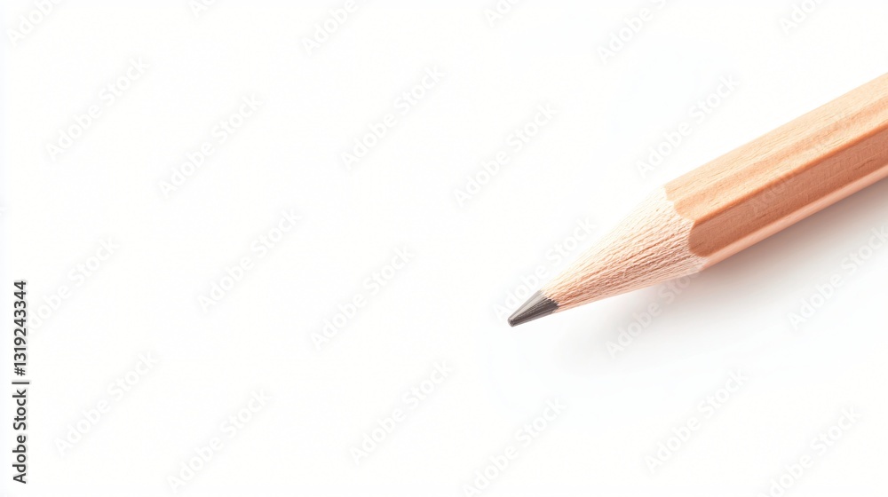 Artistic pencil with a fine tip, close-up view showcasing texture and precision, ideal for design and sketching projects. Artistic pencil with a fine tip, close-up view showcasing texture and precision, ideal for design and sketching projects.