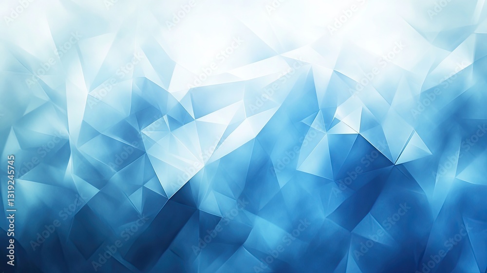 Abstract Blue Crystallized Geometric Background Wallpaper Image Abstract Blue Crystallized Geometric Background Wallpaper Image