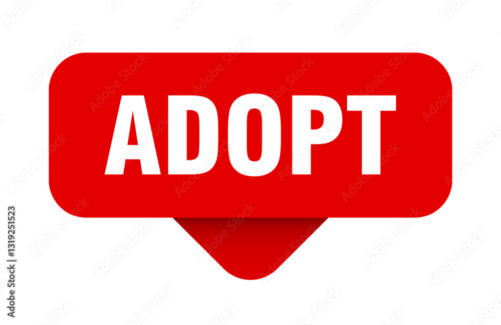 adopt sticker. adopt sign on transparent background adopt sticker. adopt sign on transparent background