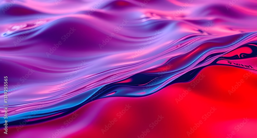 Obraz premium Abstract color wave Background