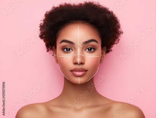 inclusive beauty diverse skin tones representation. AI-driven beauty consultation tools personalizing routines for all skin types