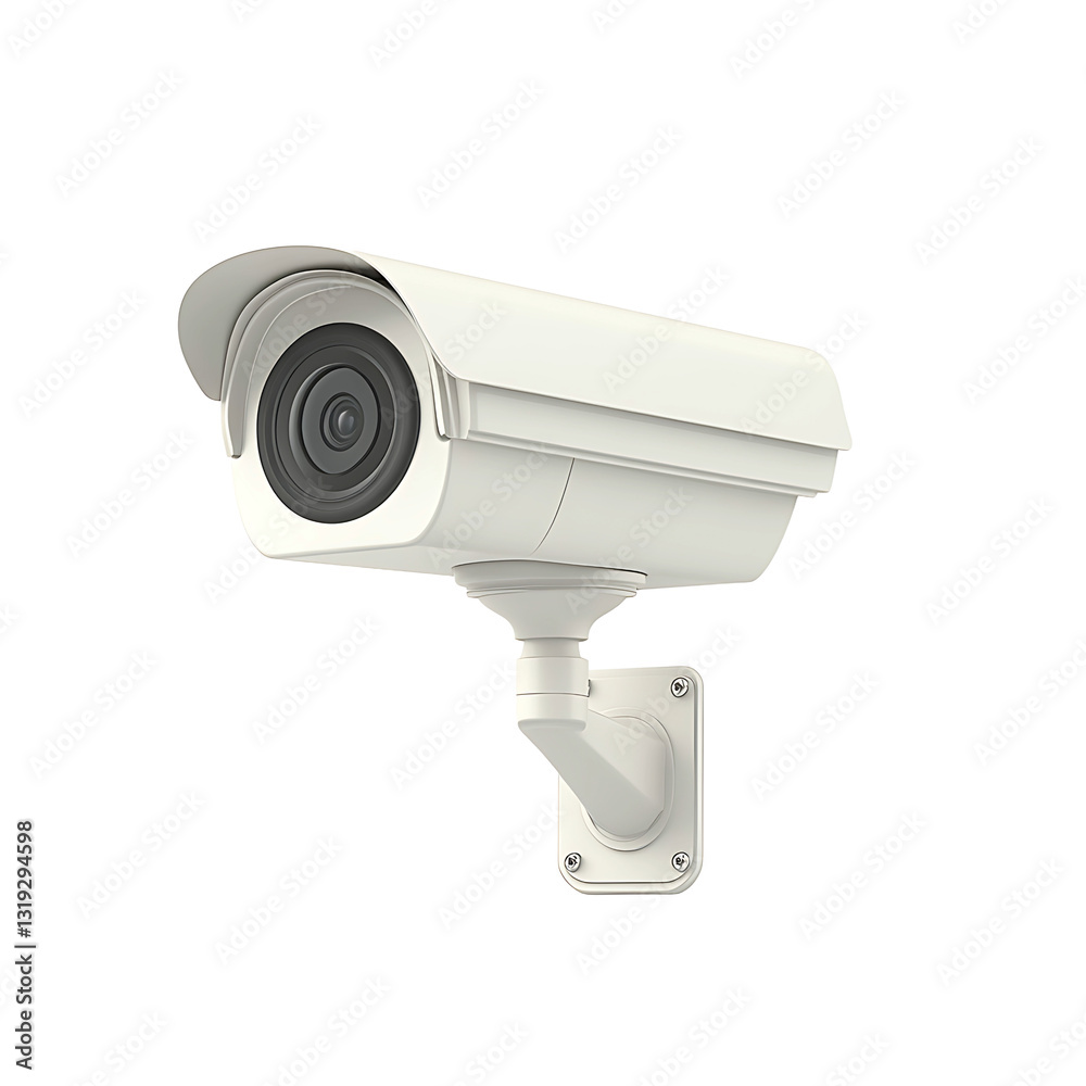 White security camera on black background. Provides surveillance and monitoring for enhanced safety and peace of mind. #security #surveillance White security camera on black background. Provides surveillance and monitoring for enhanced safety and peace of mind. #security #surveillance