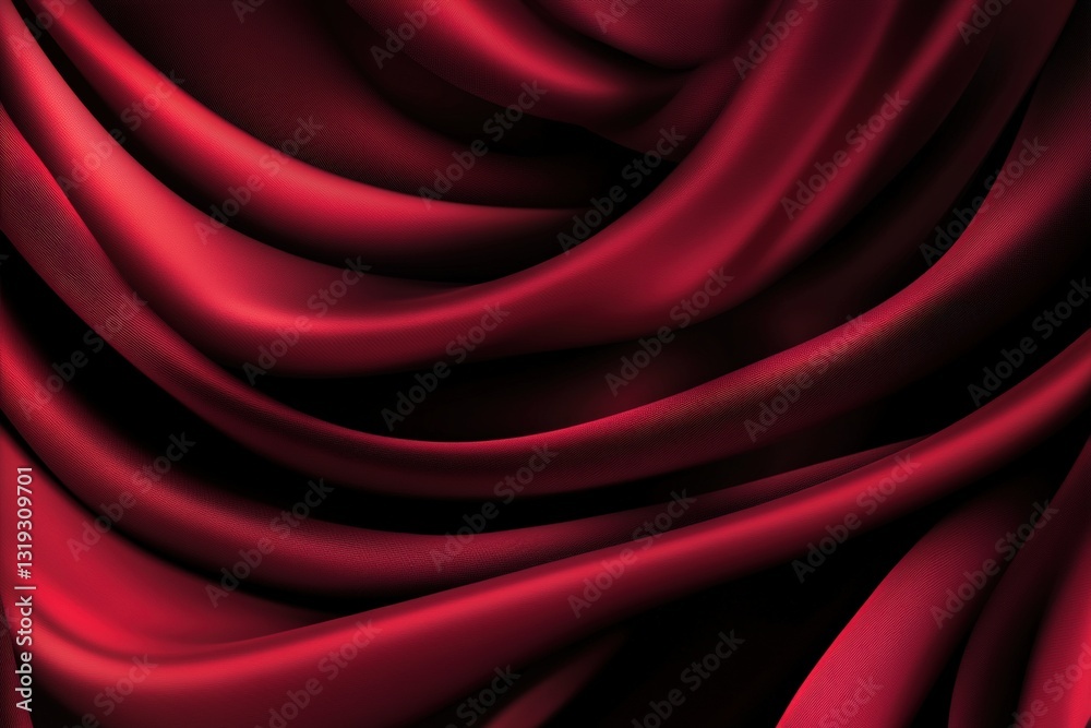 Obraz premium dark gradient background shifting from black to deep red
