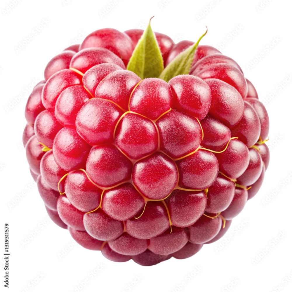 RubyGlow Raspberry isolated on white background RubyGlow Raspberry isolated on white background