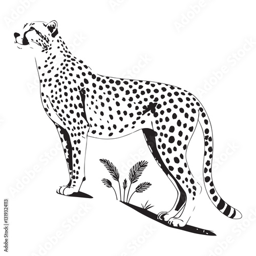 Cheetah   Vector 