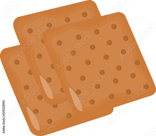 Cracker Biscuit cartoon