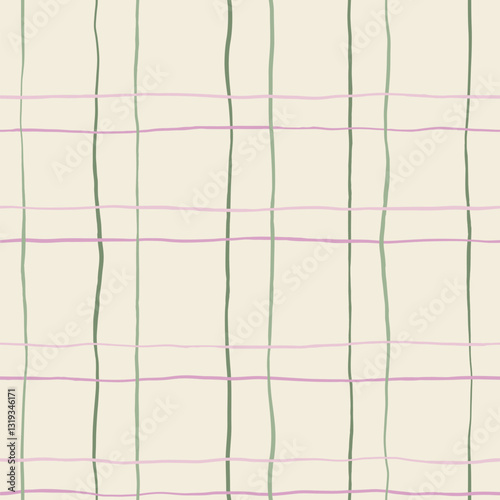 Simple minimalistic seamless pattern. Hand drawn organic illustration