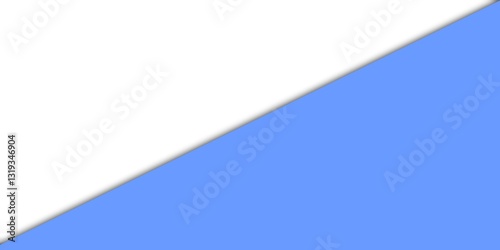 Free Download Minimalist papercut white and blue background. Abstract background with a diagonal split of white and blue colors. Modern and clean design for your design - GFXLoad