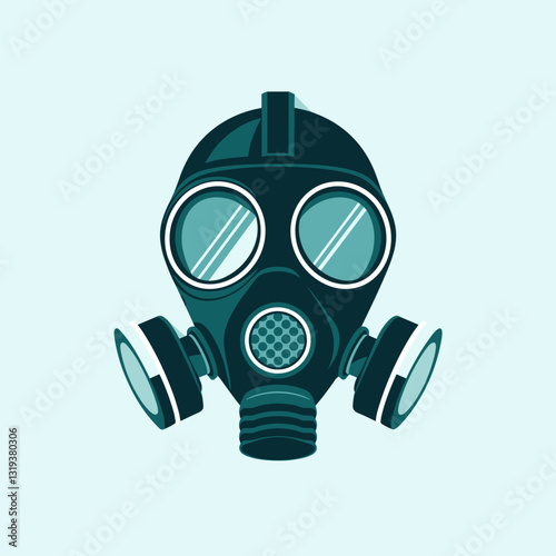 Heavy-Duty Gas Mask for Industrial and Chemical Protection