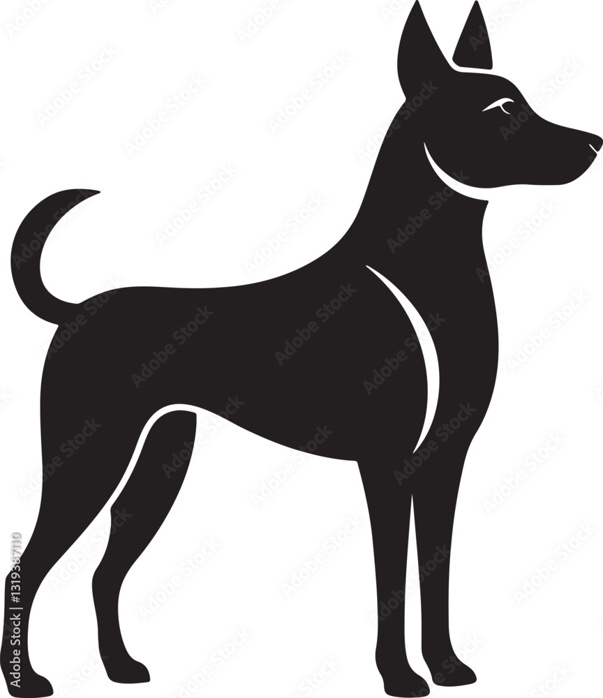 Adorable Dog in Various Poses - Perfect for Pet Lovers and Design Projects Adorable Dog in Various Poses - Perfect for Pet Lovers and Design Projects