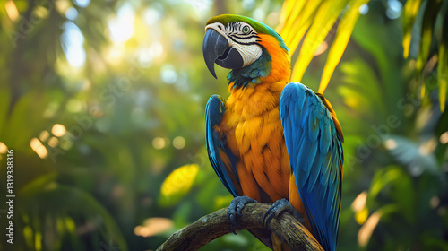 blue and gold macaw