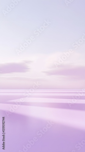 Wallpaper Mural Abstract Serenity: A minimalist, serene landscape with soft, pastel hues, evoking a sense of peace and tranquility, possibly capturing a moment of early morning light or an ethereal dreamscape. Torontodigital.ca