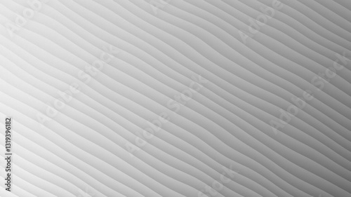 Monochrome 4K format. Gray corporate abstract background with diagonal white stripes animation. Halftone digital minimalistic geometric 3d graphics design. High-tech line.