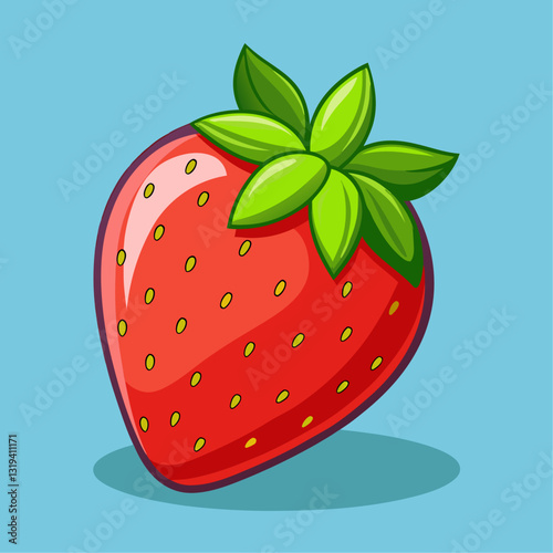 strawberry vector illustration