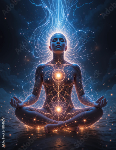 Mindful Harmony – Stunning Sophrology & Stress Management Illustrations for Relaxation and Well-Being