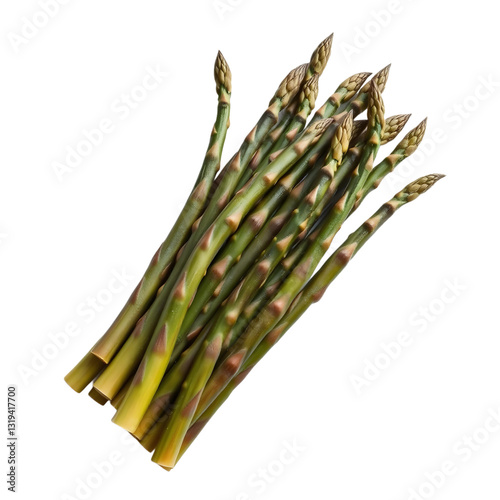 Asparagus isolated on a white background