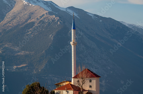 A village mosque in Antalya photo