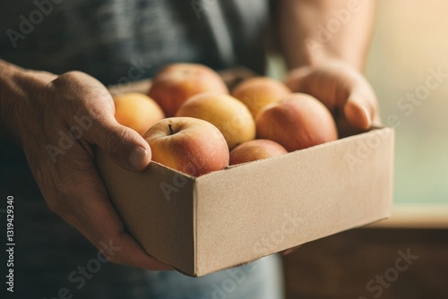 A person volunteering at a community center, dedicating their time to others, and offering a hand to those in need, driven by a sense of purpose. photo