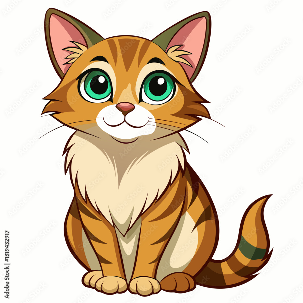 Obraz premium Cat vectorA
