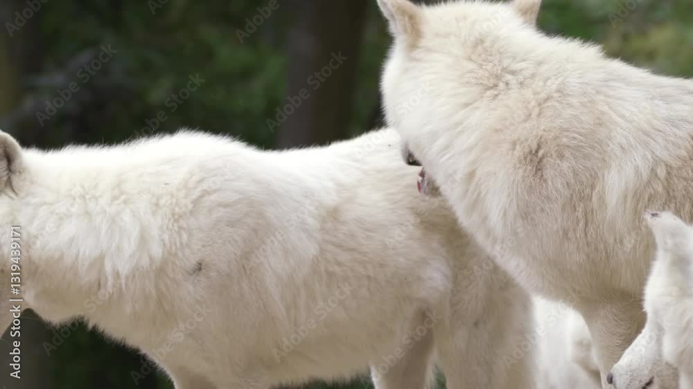 Majestic Gray Wolf Howling in the Wild | 4K UHD Cinematic Stock Footage Majestic Gray Wolf Howling in the Wild | 4K UHD Cinematic Stock Footage