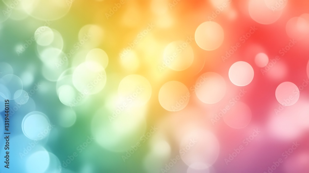 A soft colorful gradient with blurred circles creating a gentle background A soft colorful gradient with blurred circles creating a gentle background