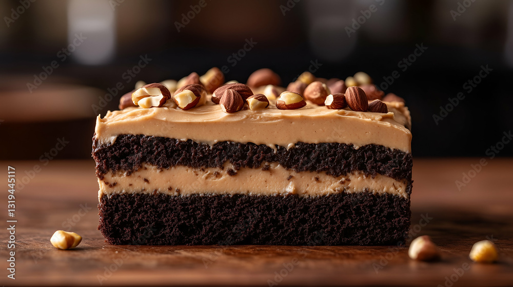 Chocolate peanut butter cake