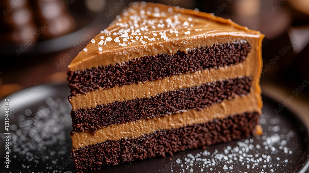 Chocolate salted caramel cake