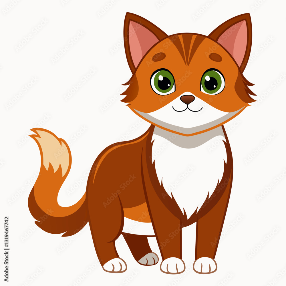Obraz premium Cat vectorA