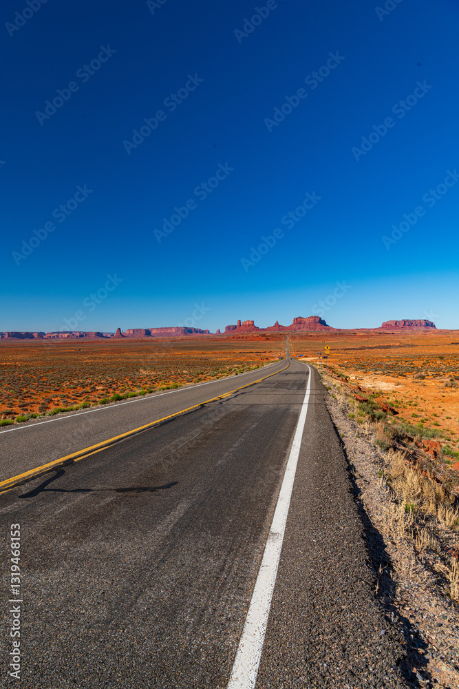 Naklejka premium Faszinierendes Monument Valley