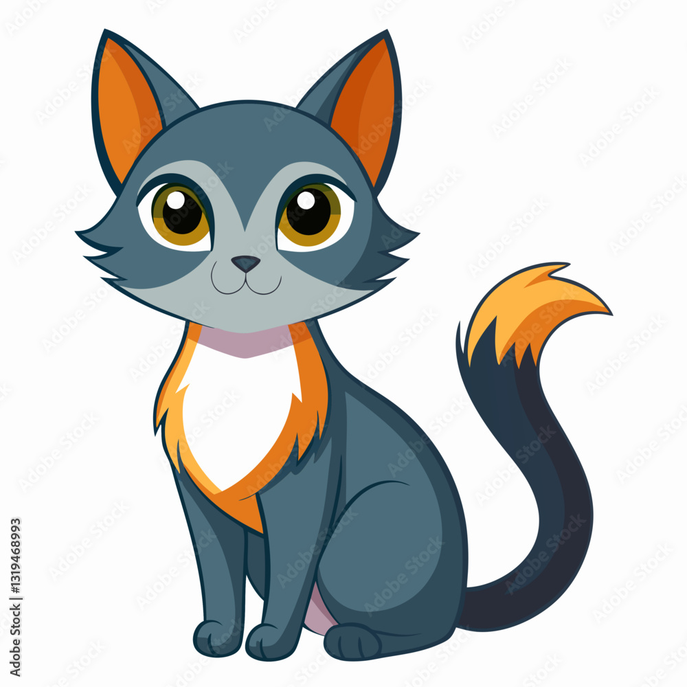 Obraz premium Cat vectorA