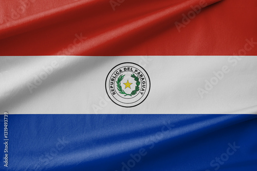 Free Download Paraguay National Flag Waving in the Wind - GFXLoad