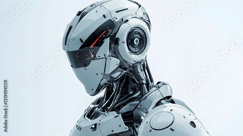 futuristic robot, humanoid robot, AI technology, artificial intelligence, android, cybernetic, sci-fi character, robotic design, machine learning, futuristic technology, sci-fi concept, high-tech, cyb