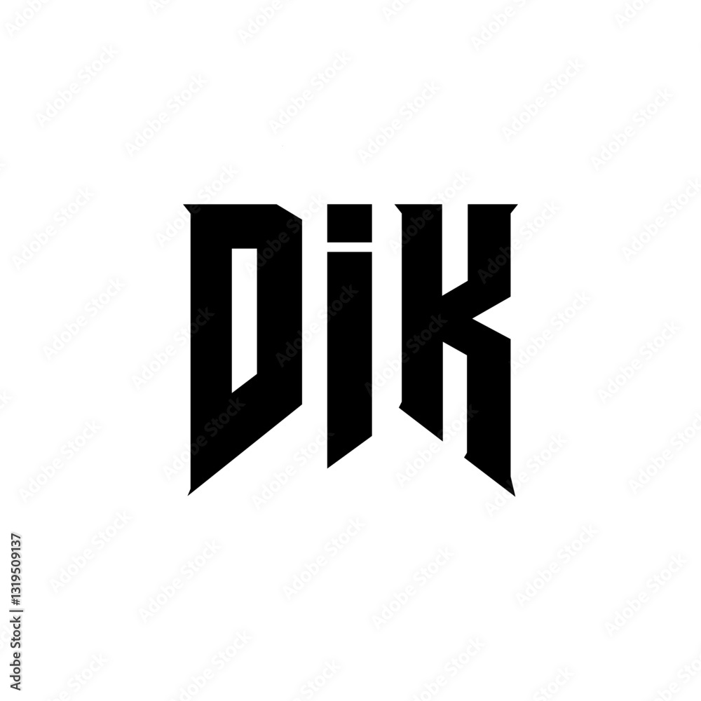 DIK letter logo design for technology company. DIK logo design black and white color combination. DIK logo, DIK vector, DIK design, DIK icon, DIK alphabet. DIK typography logo design. DIK letter logo design for technology company. DIK logo design black and white color combination. DIK logo, DIK vector, DIK design, DIK icon, DIK alphabet. DIK typography logo design.
