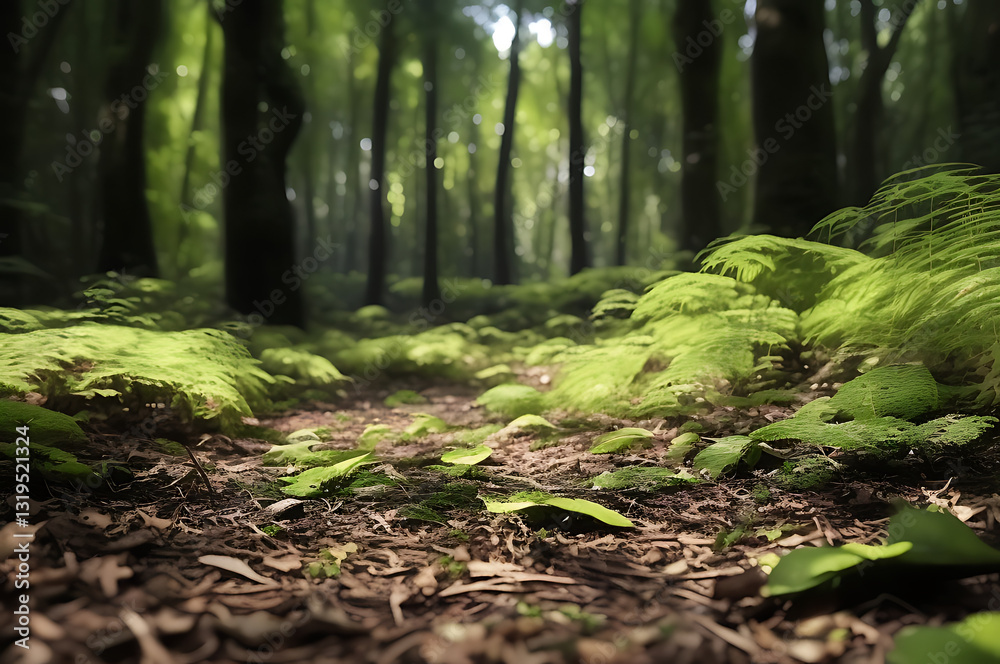 PNG moss in the forest PNG moss in the forest
