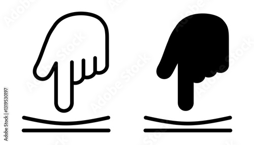 Elasticity, softness, quality, resilience material icon sign – vector