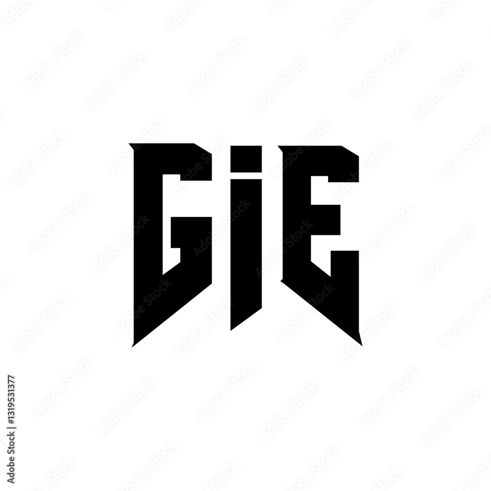 GIE letter logo design for technology company. GIE logo design black and white color combination. GIE logo, GIE vector, GIE design, GIE icon, GIE alphabet. GIE typography logo design. GIE letter logo design for technology company. GIE logo design black and white color combination. GIE logo, GIE vector, GIE design, GIE icon, GIE alphabet. GIE typography logo design.