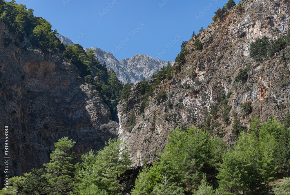 Samaria Gorge Landscape