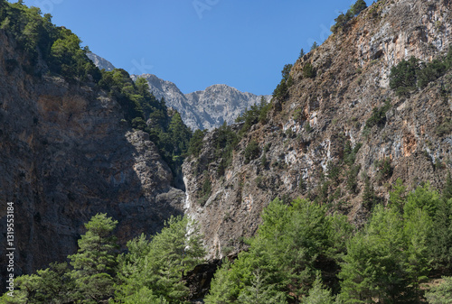 Samaria Gorge Landscape