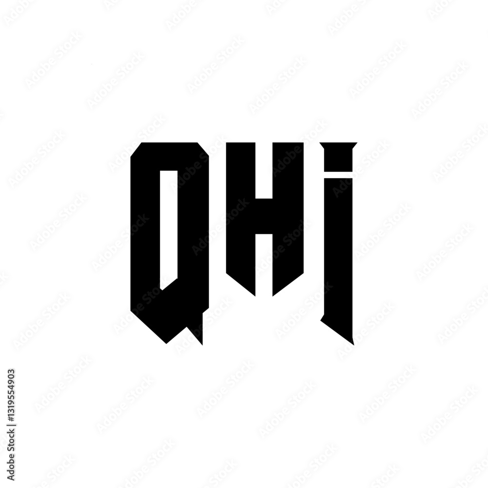 QHI letter logo design for technology company. QHI logo design black and white color combination. QHI logo, QHI vector, QHI design, QHI icon, QHI alphabet. QHI typography logo design. QHI letter logo design for technology company. QHI logo design black and white color combination. QHI logo, QHI vector, QHI design, QHI icon, QHI alphabet. QHI typography logo design.