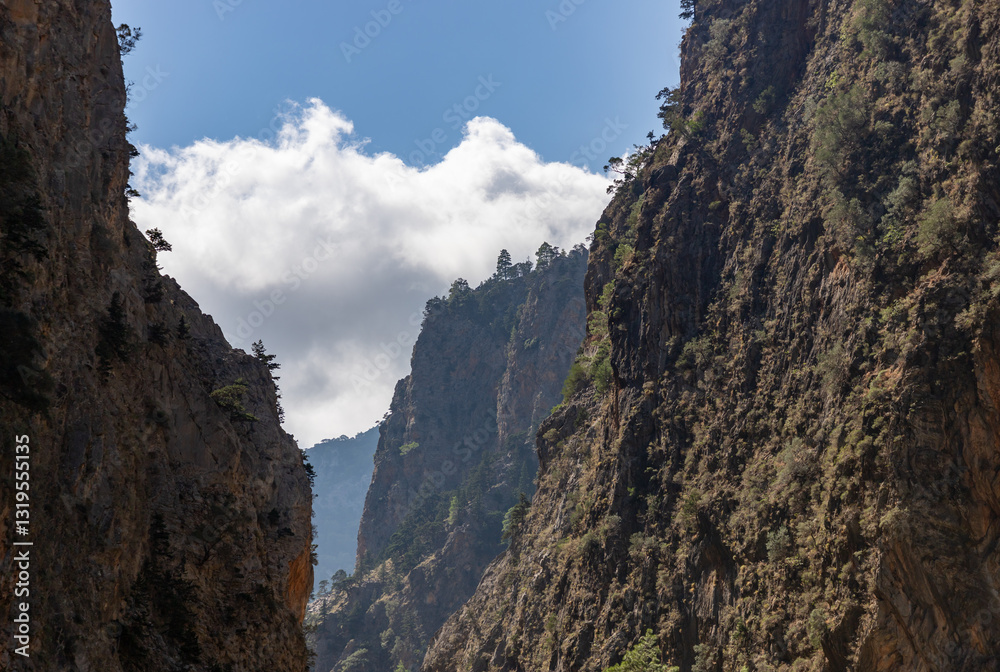 Fototapeta premium Samaria Gorge Landscape