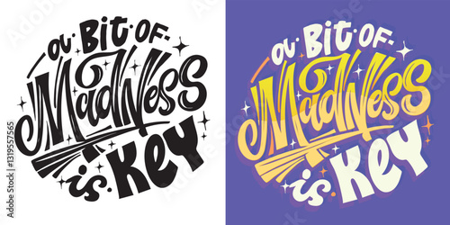 Trendy hand drawn doodle lettering quote. Lettering for t-shirt design, mug print, bag print, clothes fashion. 100% hand drawn vector image.