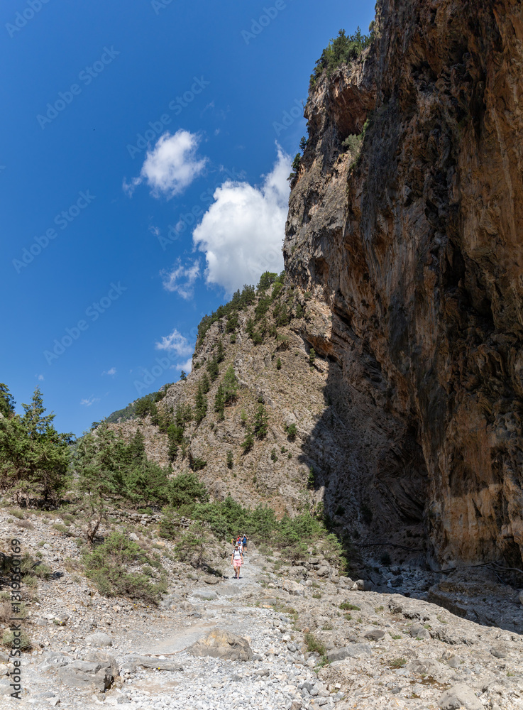 Samaria Gorge Landscape