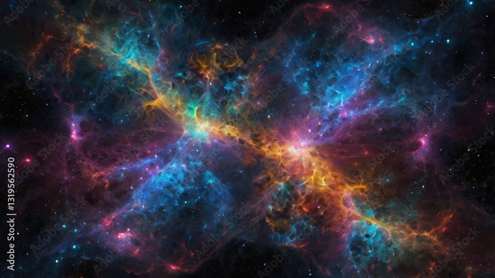 Fototapeta premium abstract space background