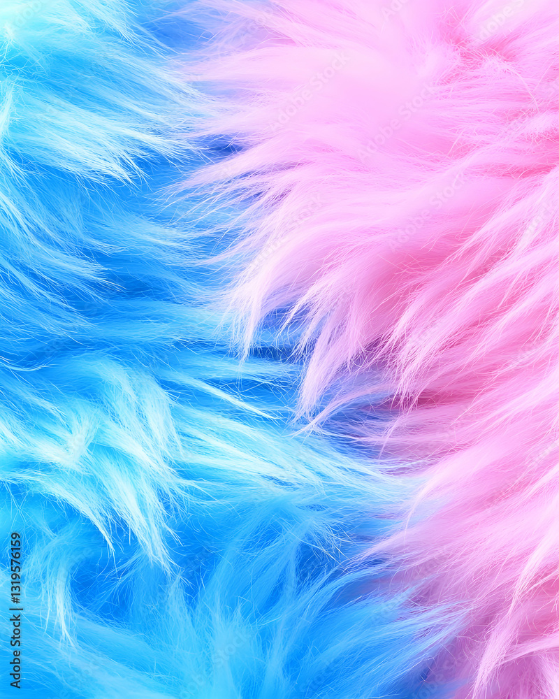 Pastel blue and pink fluffy texture Soft vibrant colors blend seamlessly A dreamy whimsical feel Pastel blue and pink fluffy texture Soft vibrant colors blend seamlessly A dreamy whimsical feel
