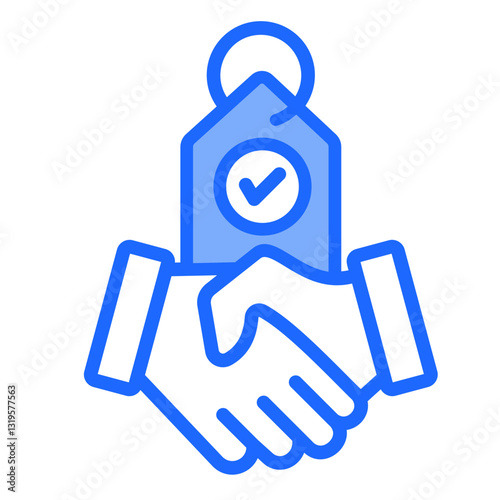 Brand Partnerships  Icon Element For Design	