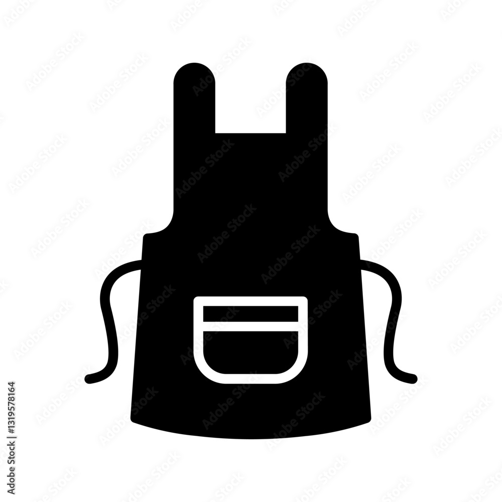 Apron icon Kitchen apron sign. for mobile concept and web design Apron icon Kitchen apron sign. for mobile concept and web design