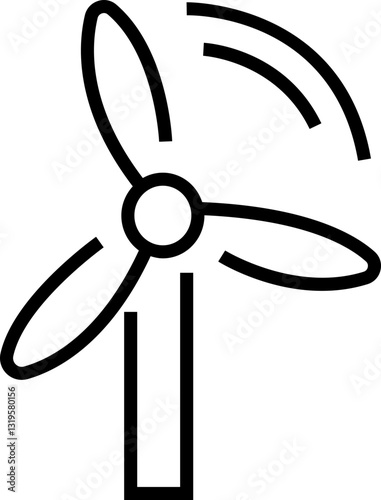 Energy and Eco Icons ,reusable energy icons line vectors